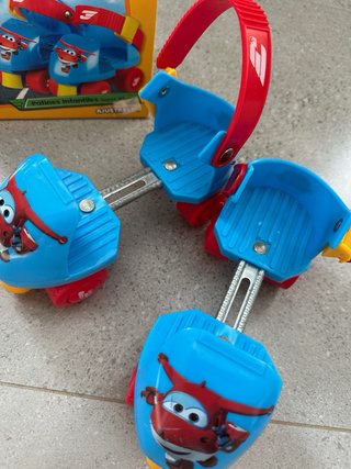 Patines Infantiles Ajustables Super Wings