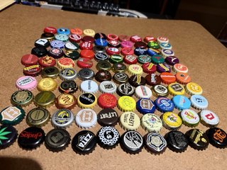 chapas de cervezas #E