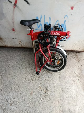 Bicicleta plegable aluminio 16
