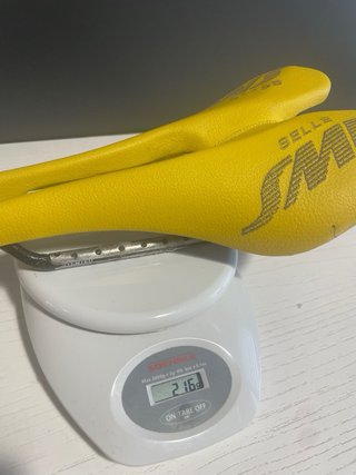Sillín Selle SMP F20 Amarillo