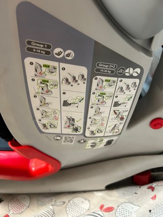 Silla de coche Britax Römer negra