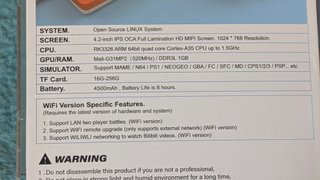 R40XX Pro Max 4.2" 1024x768 IPS Wi-Fi LEER