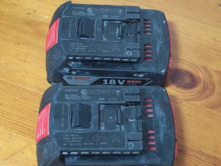 Baterías Bosch 18V