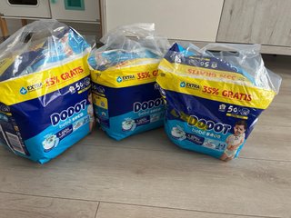 Pañales Dodot Talla 5+ (12-17kg) - 56 uds