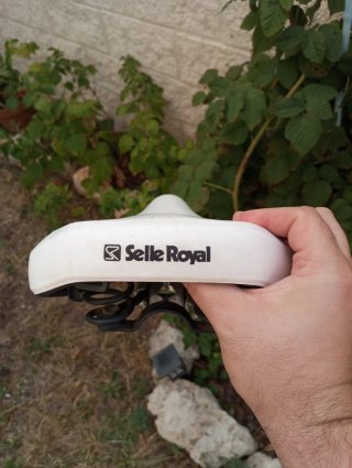 Sillín Bici Selle Royal Blanco