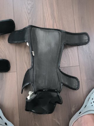 Espinilleras Muay Thai Venum Elite Evo Khaki/Plate