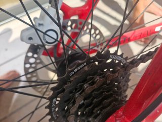 Bici de Montaña Megamo Roja. Talla L
