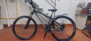 Bicicleta BTT Berg Negra