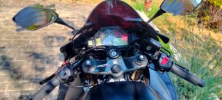 Honda CBR 600 RR Negra Sportbike