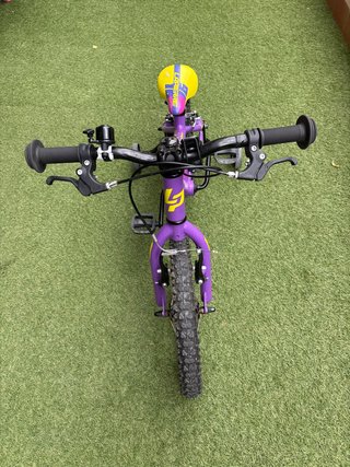 Bicicleta Morada 3-4 Años