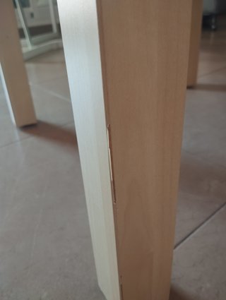 Mesa de centro Ikea madera clara