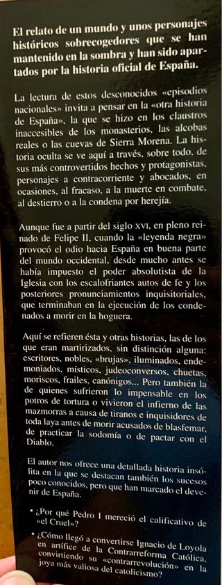El libro negro de la Historia de España