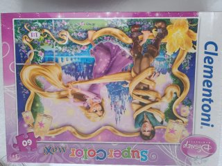 Puzzle Disney Rapunzel 60 piezas Clementoni