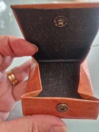 Cartera Vintage London Taxi Piel