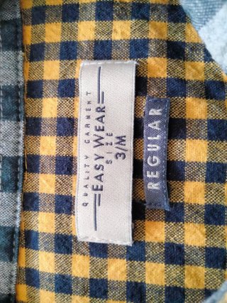 Camisas juveniles a cuadros y con estampado
