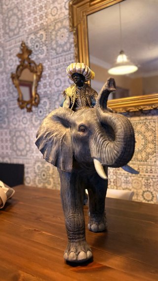 Elefante Belén Napolitano 38/40cm
