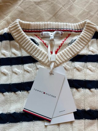 Maglione M Tommy Hilfiger Cable Knit Jumper NUOVO
