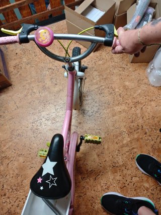 Bicicleta infantil Btwin 16 rosa