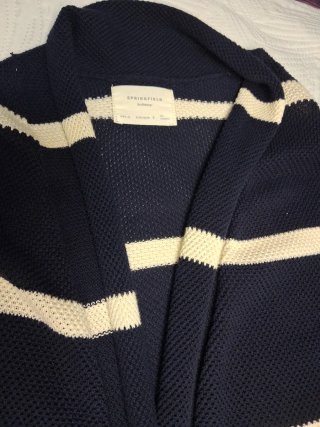 Chaqueta marinera Springfield azul/blanco S/M