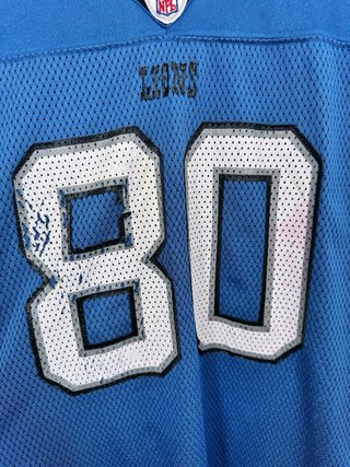 Camiseta Reebok NFL Detroit Lions Football #80 USA