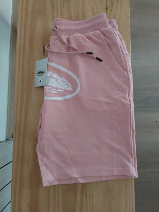 Pantalones Cortos Corteiz Rosa Talla S