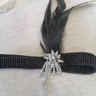 Vestido Años 20 con Accesorios