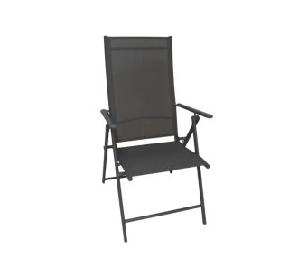 Silla Plegable Aluminio MARGUENO Azul/Blanco