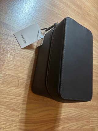 Neceser/Joyero Viaje Piel Zara Home Marrón
