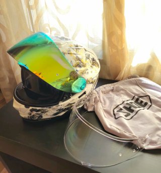 Casco Shoei GT-Air II Conjure (S) + 2 Pantallas