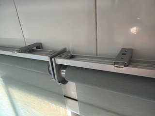 Estores visillo Ikea turquesa