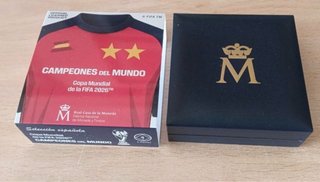 Moneda Plata España Campeones del Mundo FIFA 2026