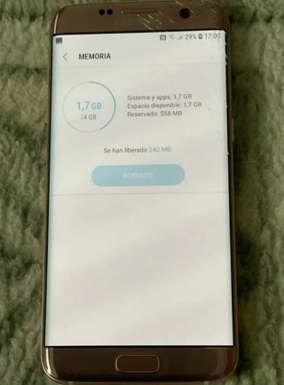 Samsung Galaxy S7 Edge Dorado/Rosa