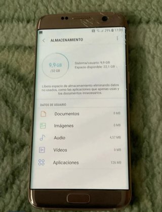 Samsung Galaxy S7 Edge Dorado/Rosa