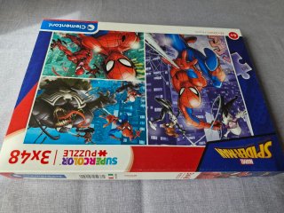 Puzzle Spiderman 3x48 piezas Clementoni