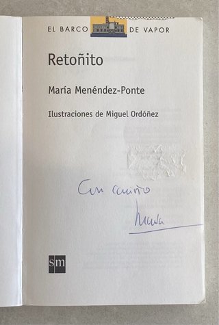 Retoñito – María Menéndez-Ponte | Firmado |