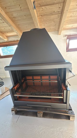 Forni e barbecue a legna per cucina rurale