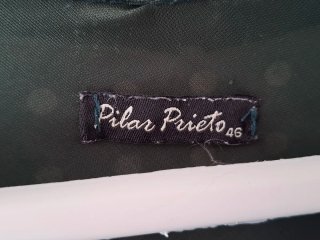 Blusa sin mangas lunares Pilar Prieto