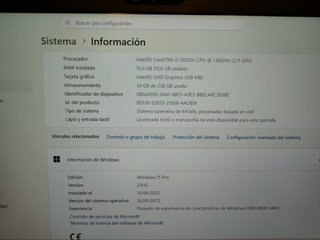 Portátil Dell Plata