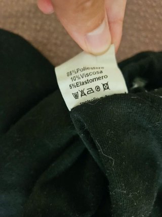 Leggings acampanados negros