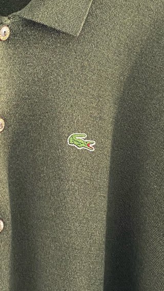 Jersey Lacoste Verde Hombre Talla XXL