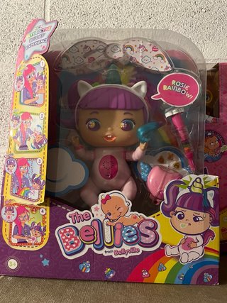Muñeca The Bellies Rosie Rainbow