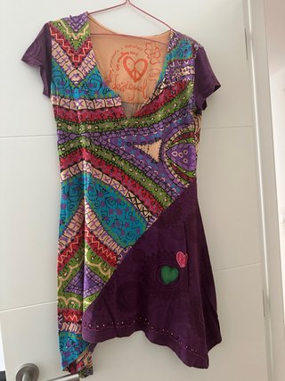 Camiseta Desigual Talla L Multicolor