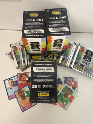 Cajas Panini Mundial FIFA 2026 USA - 25 Sobres