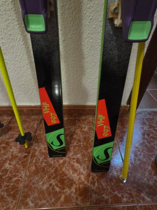 Esquis Dynastar Ceramic Omega Isocore con bastones