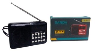Radio ricaricabile con FM e USB