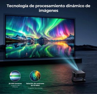 Proiettore Einyoumily 1080P WiFi 6 Netflix