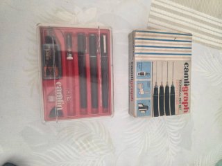 Set Vintage Camligraph Tinta Técnica