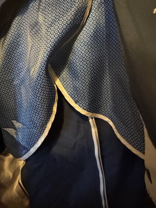Giacca uomo blu elegante con impunture