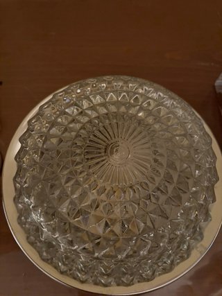 Plafon Techo Antiguo Cristal y Metal