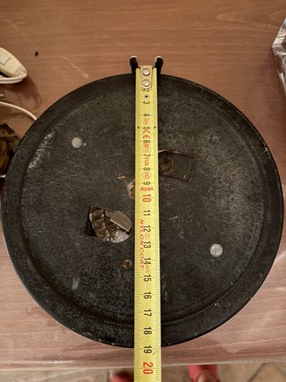 Plafon Techo Antiguo Cristal y Metal